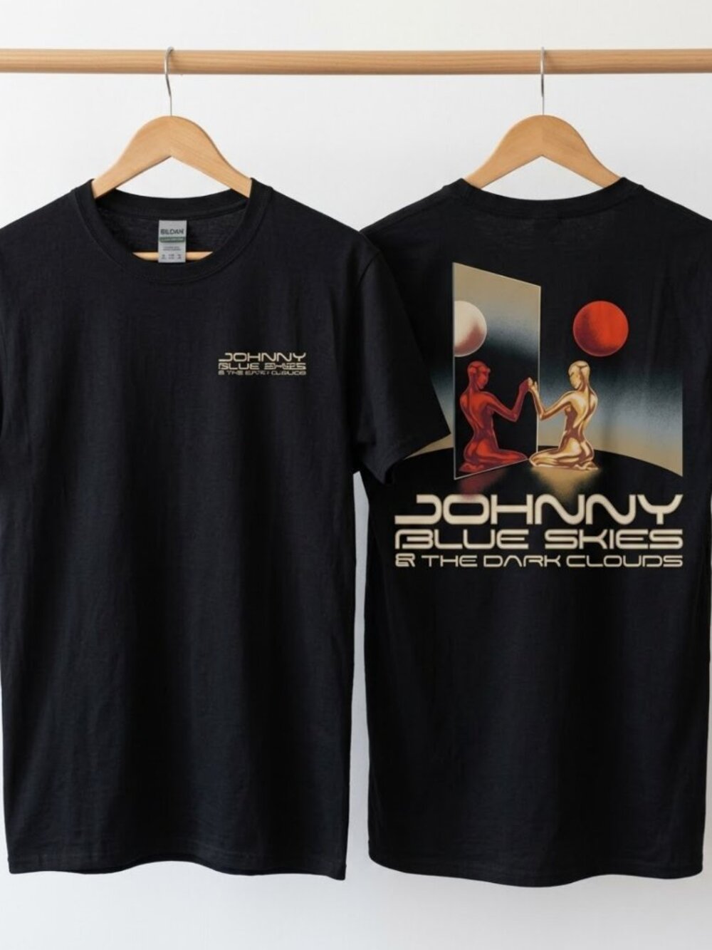 New!Johnny Blue Skies Dark Clouds Tour 2026 T-Shirt Concert Merch Reprint